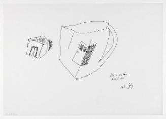 House Pitcher with Door