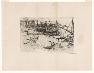 View of the Riva degli Schiavoni looking towards the Palazzo Ducale & the Giudecca