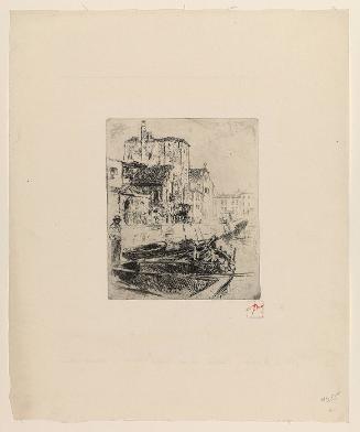 Venetian Canal and Boats