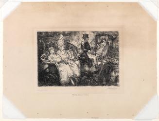 Fifth Avenue Critics (from "New York City Life" series)