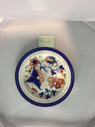 Gaudy Dutch plate