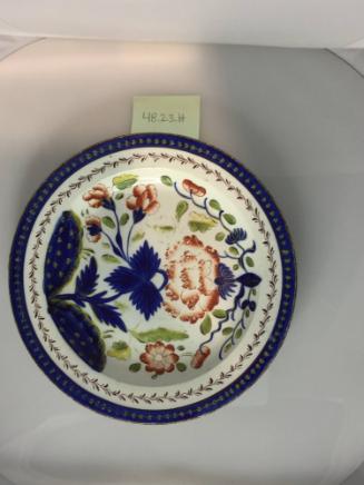 Gaudy Dutch plate