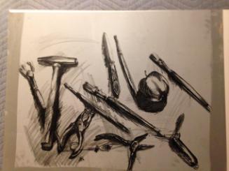 Lithographic plate for "Tools"