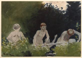 Four Boys Bathing