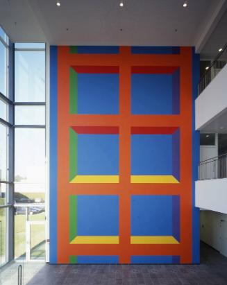 Wall Drawing #1089: Bars of color