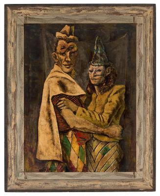 Two Figures in Costume