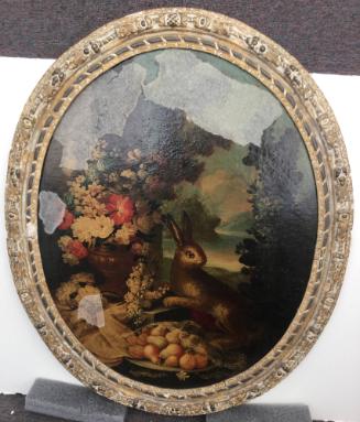 Still life with rabbit