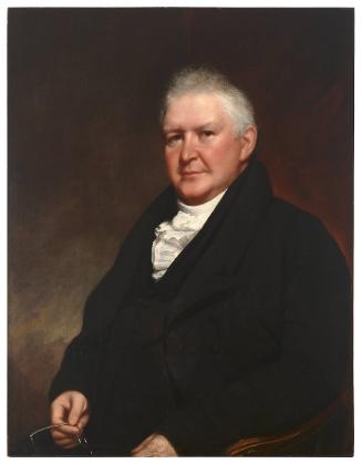 Portrait of Edward Dorr Griffin (1770-1837), Third President of Williams College 1821-36, Professor 1808-22
