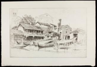 The Boat Builder's Yard, San Trovaso, Venice