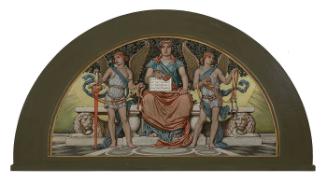 Study for Lunette in Library of Congress: Government