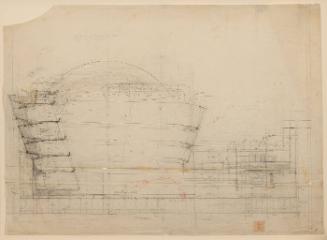 Revised Elevation - The Solomon R. Guggenheim Museum