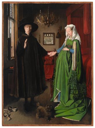 Marriage of Arnolfini, [Restored]