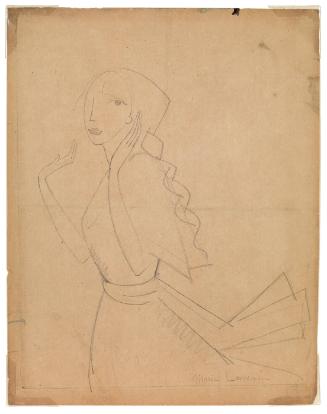 Étude Pour L'eau-Forte La Romance (Study for the Etching Romance)