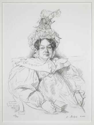 Ingres Drawing, Restored