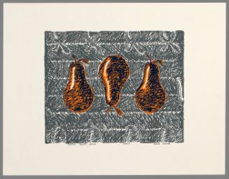 Three Pears, Grey (from Growing Things)