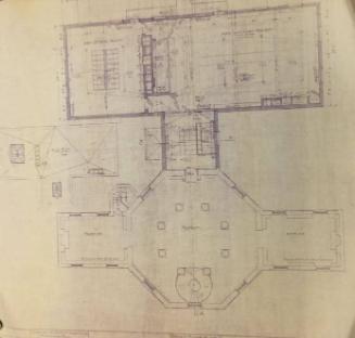 Alteration of Lawrence Hall, Williams College, Williamstown: 2nd Floor Plan