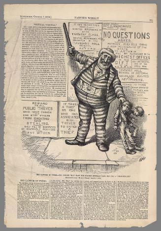 The Capture of Tweed--the Picture that Made the Spanish Officials Take Him For a "Child-Stealer."