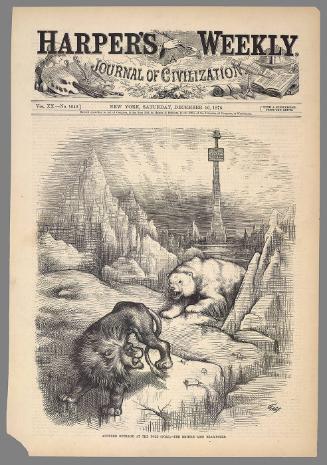 Another Outrage at the Pole (Poll)--The British Lion Bear-Dozed.