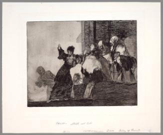 Disparate Pobre (plate 11 from Los Disparates)