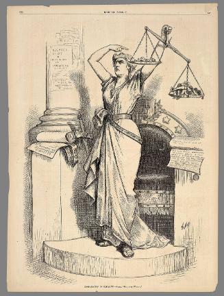 Declaration of Equality.-Justice. "Five More Wanted."