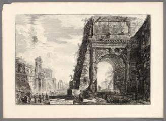 Veduta dell 'Arco di Tito