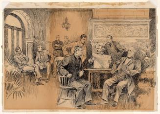 Interior of the Metropolitan Club, Washington, D.C.