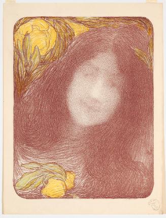 Sous les fleurs (L'estampe moderne, January 1898, no.9)