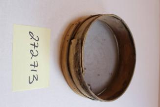 Sieve, wood and metal
