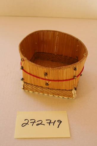 Beaded basket