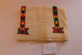 Cotton embroidered home spun cloth