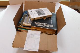 Assorted African Art books, photographs and VHS tapes