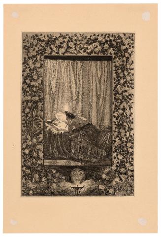 Untitled illustration to Apulejus, "Amor und Psyche", Munich, 1881