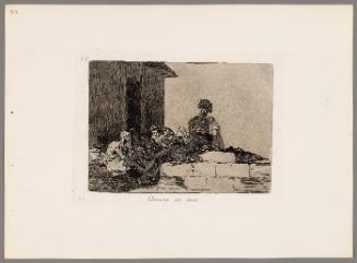 Clamores en vano (from "Los Desastres de la Guerra")