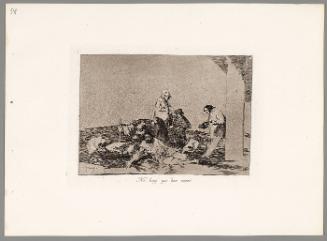 No hay que dar voces (from "Los Desastres de la Guerra")