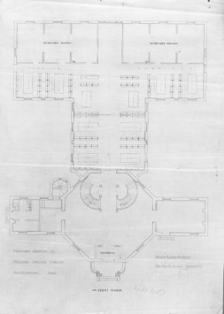 Library Addition, Williams College Library, First Floor: LH-60