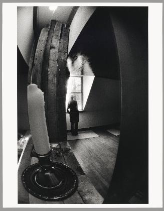 Minor White in His Meditation Room, Boston,1970