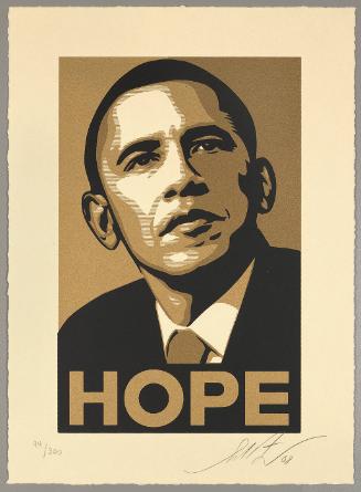 Obama Hope Gold