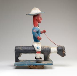Mounted Policeman Headdress (colon figure)