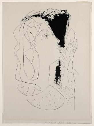 Head of a Girl (from "Gongora- Vingt Poèmes")