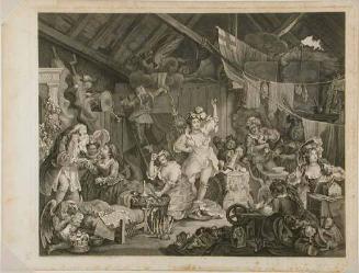 Strolling Actresses Dressing in a Barn