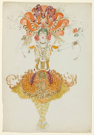Costume design for "The Firebird"