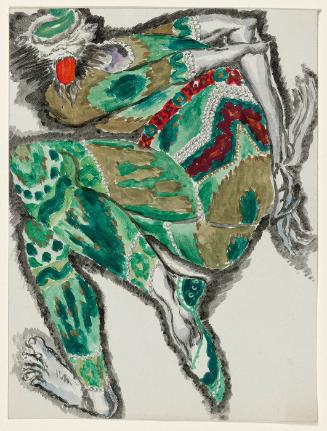 Submarine Monster (costume design for the ballet "Sadko")