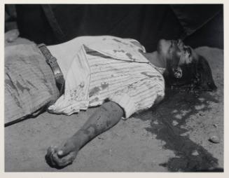 Obrero en huelga, Asesinado (from "Fifteen Photographs by Manuel Alvarez Bravo")