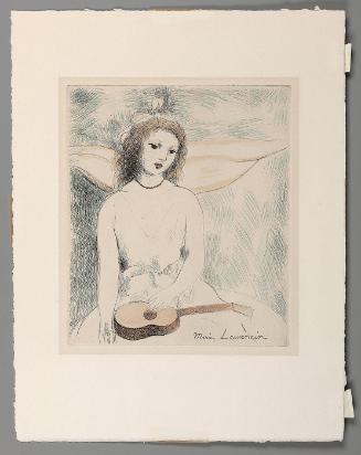 Young Girl with Guitar
