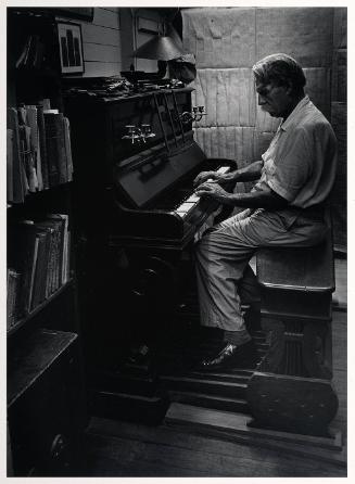 Schweitzer at Organ (from "Man of Mercy")