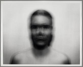 Horizontal elliptical motion, small (from "Self-Portraits: Studies in Motion")