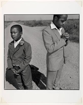 Two Boys Praying in the Road (from "In America")