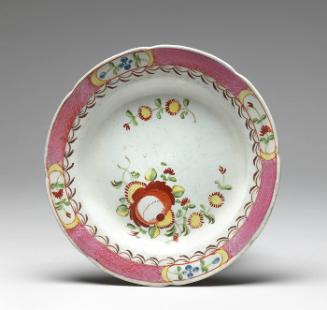 King's Rose China Plate