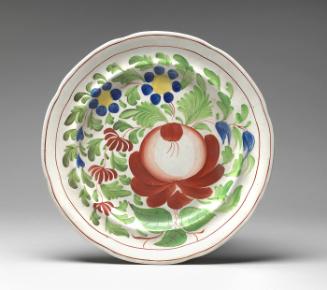 King's Rose China Plate