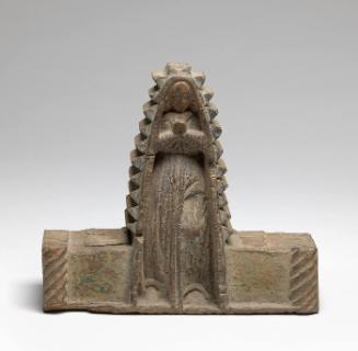 Cart decoration, "Virgin in Glory"